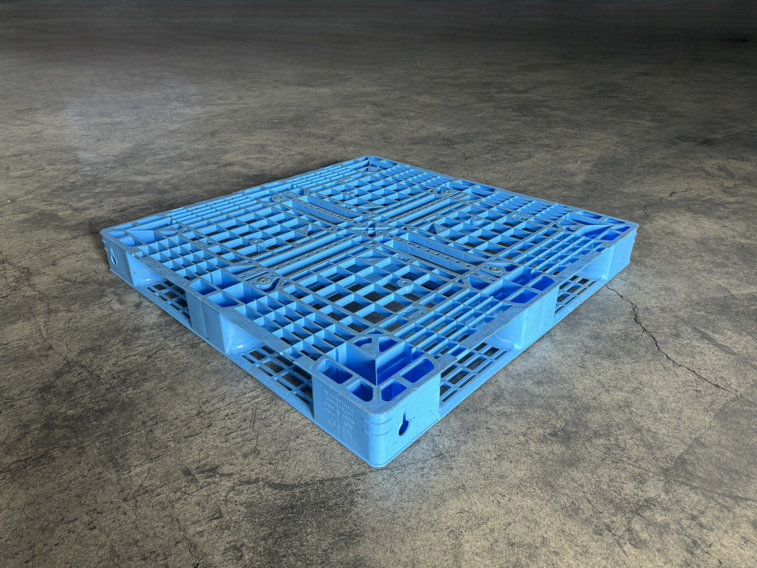 110*110*12網狀【田字型】藍色